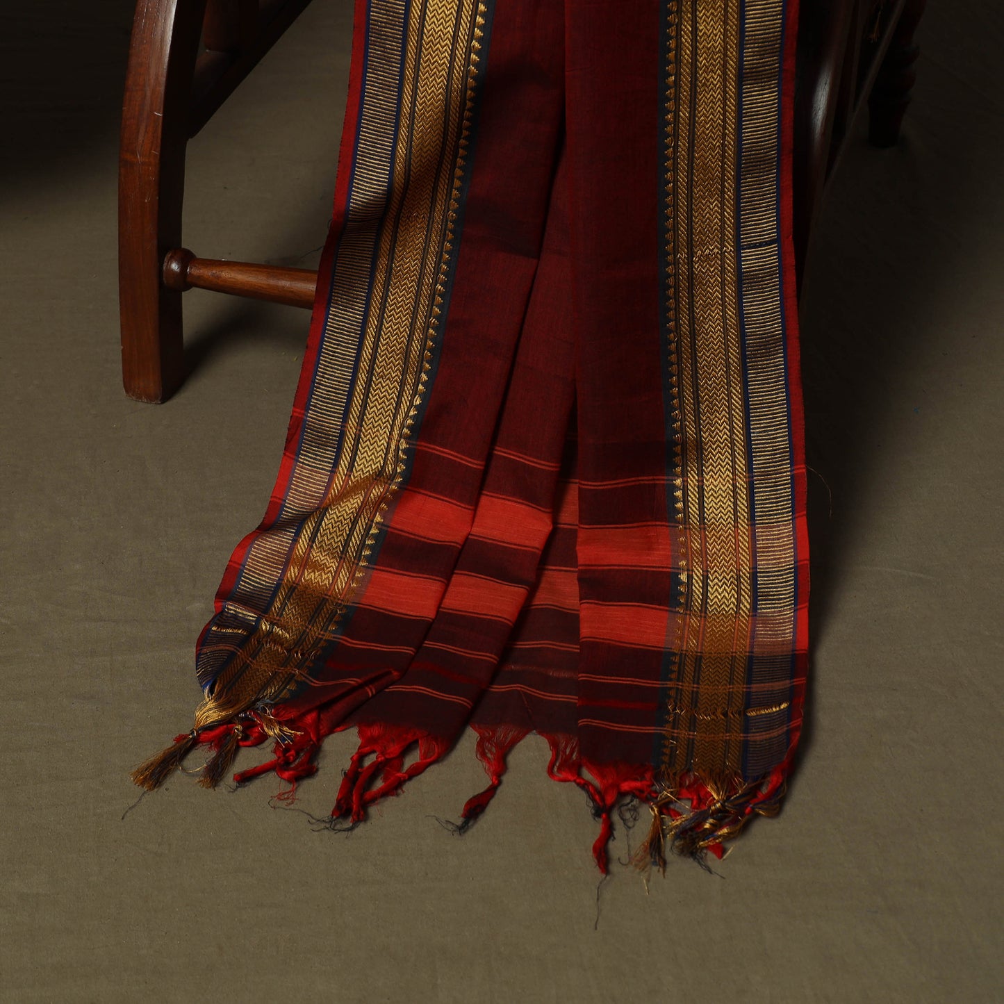Dharwad Woven Cotton 3pc Unstitched Dress Material Suit Set 19