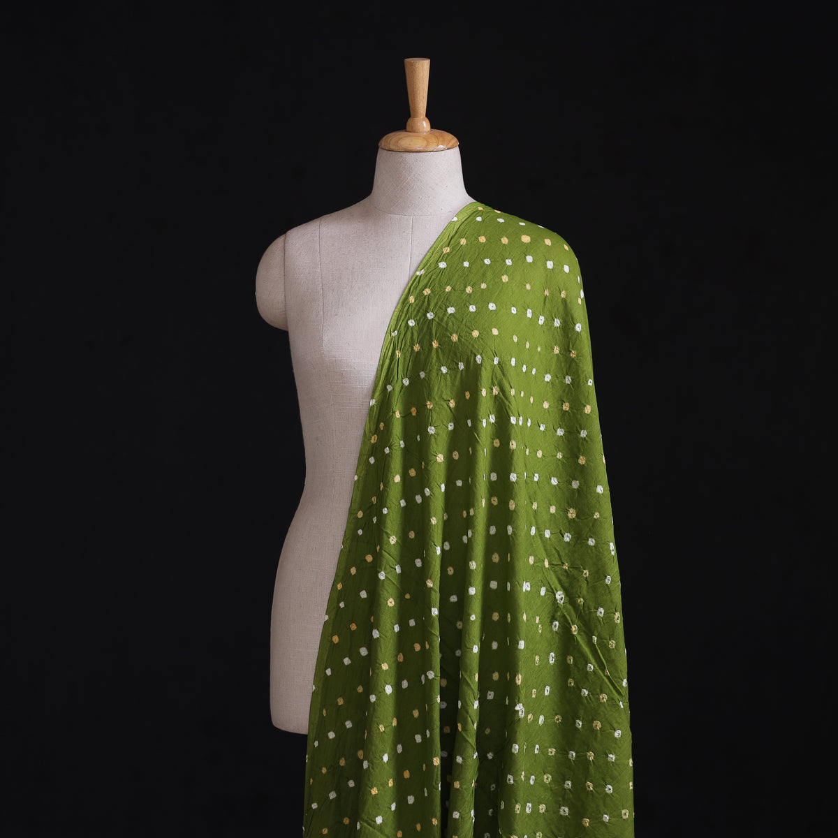 Kutch Bandhani Tie-Dye Cotton Fabric 20