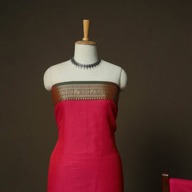 Dharwad Woven Cotton 3pc Unstitched Dress Material Suit Set 21