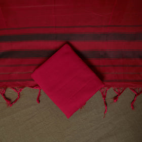 Dharwad Woven Cotton 3pc Unstitched Dress Material Suit Set 21