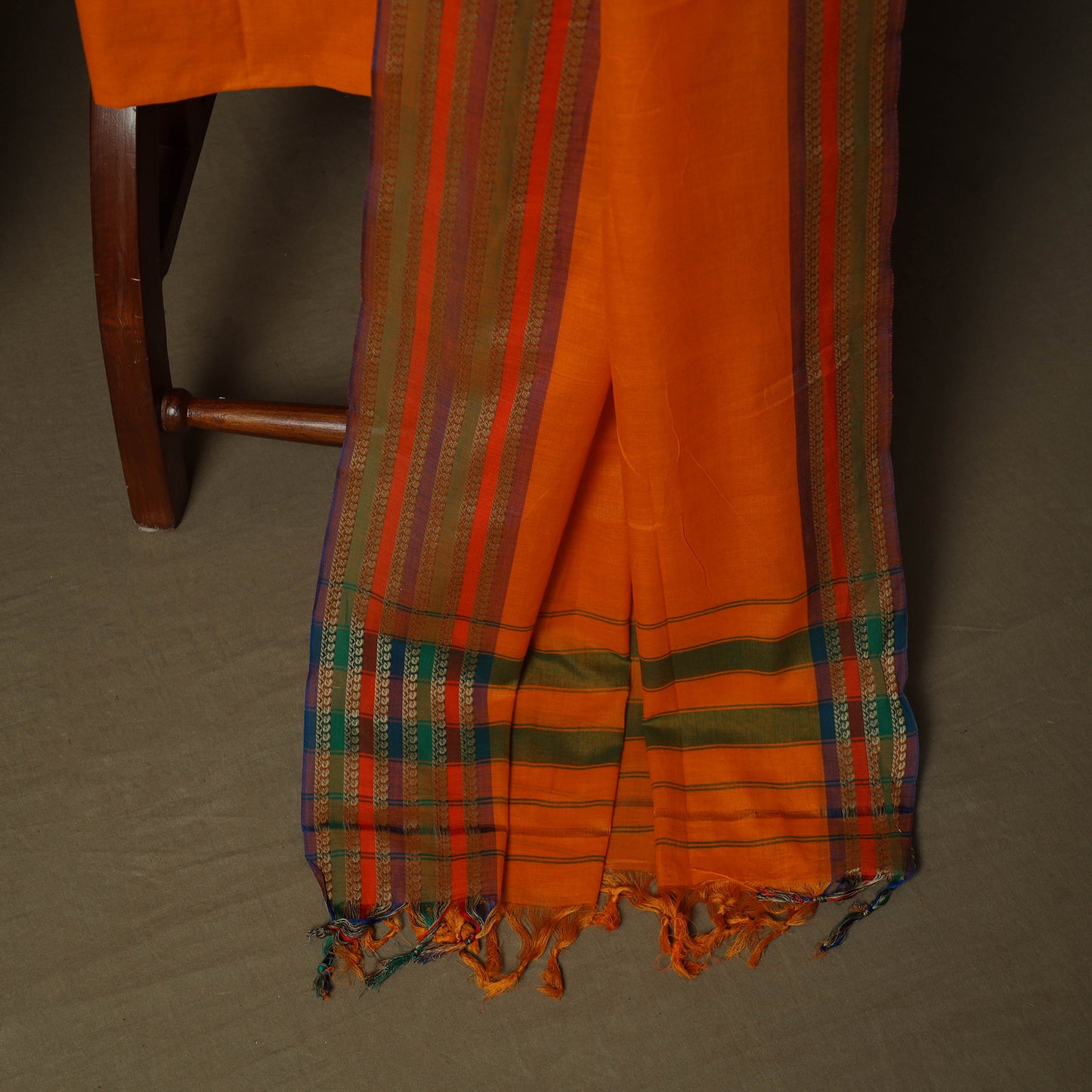Dharwad Woven Cotton 3pc Unstitched Dress Material Suit Set 23