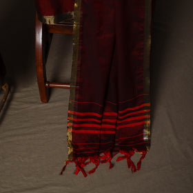 Dharwad Cotton 3pc Plain Unstitched Dress Material Suit Set with Zari Border 22