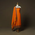 Dharwad Woven Cotton 3pc Unstitched Dress Material Suit Set 23