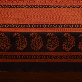 Orange - cotton bagh double bedsheet with pillow covers 20