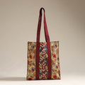 Handpainted Kalamkari Natural Dyed Cotton Shoulder Bag 