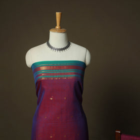 Dharwad Woven Cotton 3pc Unstitched Dress Material Suit Set 29
