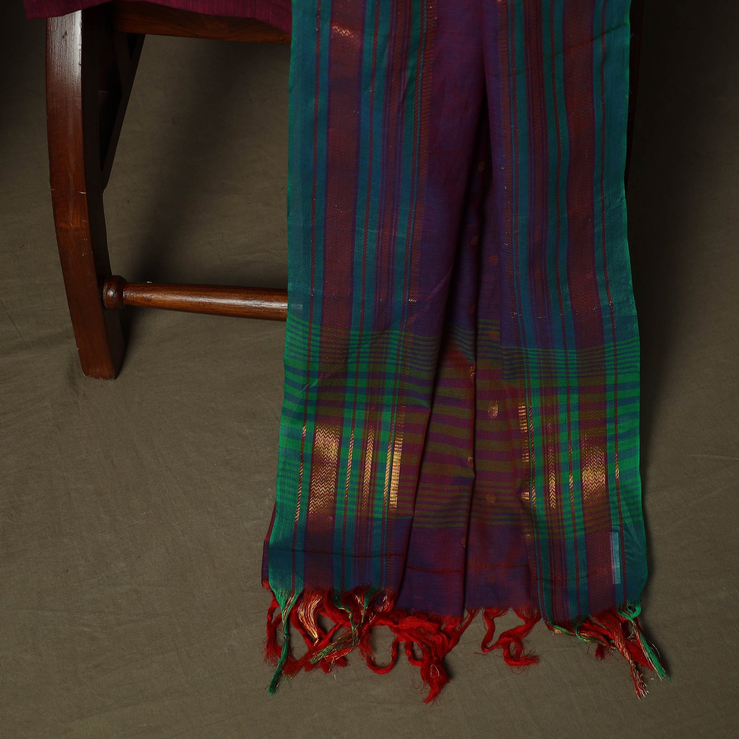 Dharwad Woven Cotton 3pc Unstitched Dress Material Suit Set 29