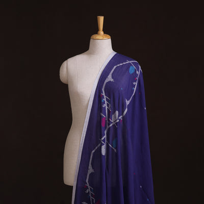 Phulia Jamdani Buti Pure Handloom Cotton Fabric (Count 92/60) 05