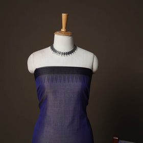 Dharwad Cotton 3pc Plain Unstitched Dress Material Suit Set with Woven Border 36