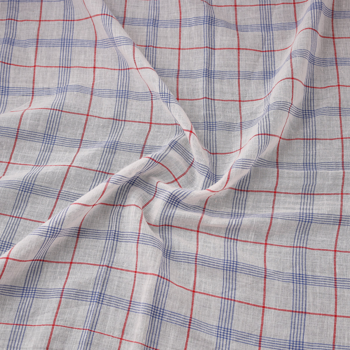 Phulia Jamdani Buti Pure Handloom Cotton Fabric (Count 84/84) 14