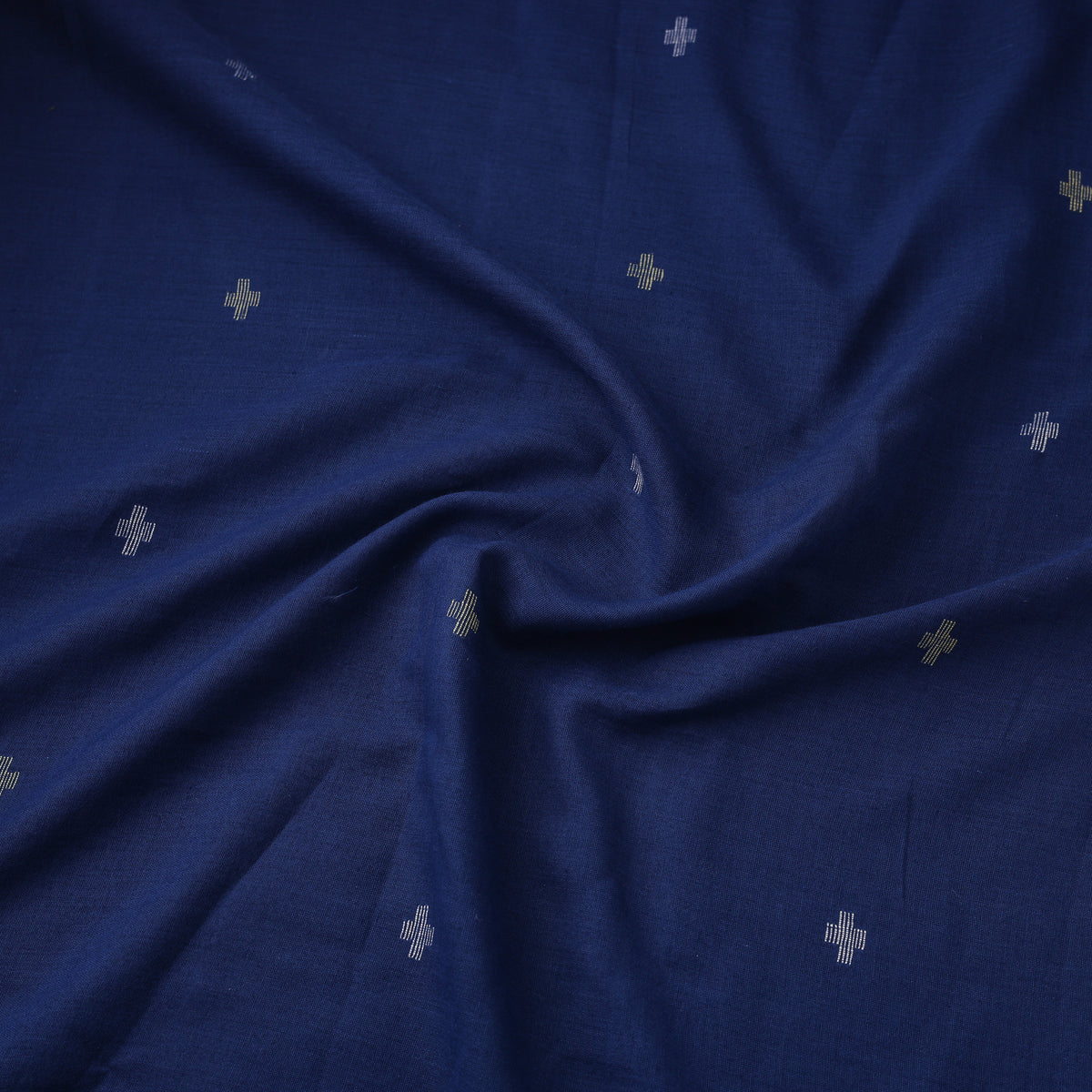 Phulia Jamdani Buti Pure Handloom Cotton Fabric (Count 84/84) 12
