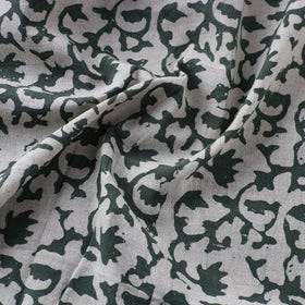 Grey - cotton kutch batik fabric 36 - handcrafted