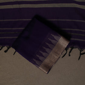 Dharwad Cotton 3pc Plain Unstitched Dress Material Suit Set with Woven Border 44