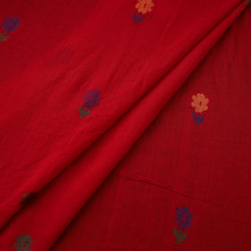 Phulia Jamdani Buti Pure Handloom Cotton Fabric (Count 92/92) 01
