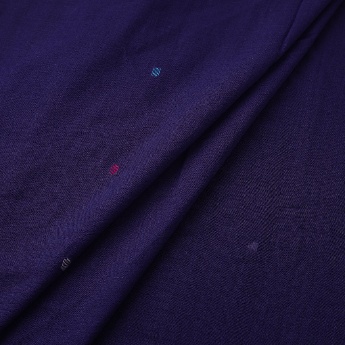 Phulia Jamdani Buti Pure Handloom Cotton Fabric (Count 92/60) 05