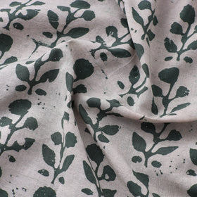 Buy Grey Pure Cotton Kutch Batik Print Fabric Online