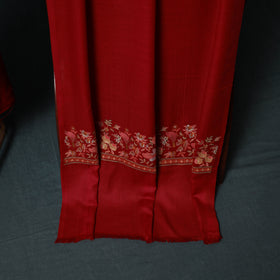 3pc Heavy Embroidered Wool Unstitched Dress Material Suit Set 54