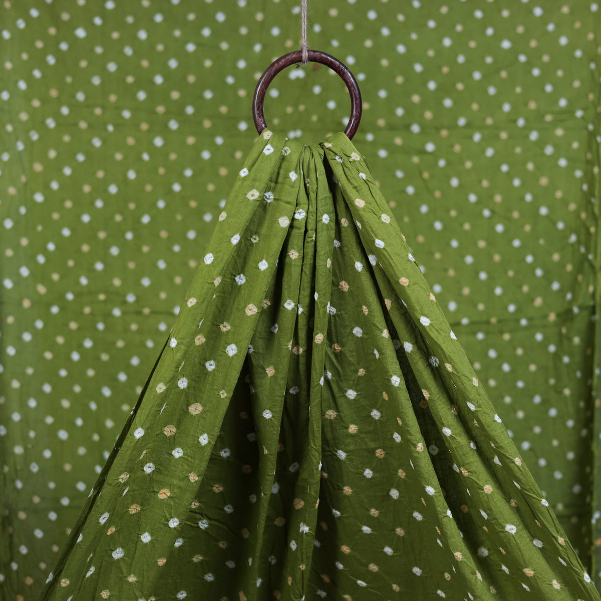 Kutch Bandhani Tie-Dye Cotton Fabric 20