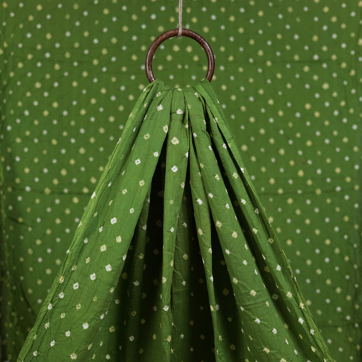 Kutch Bandhani Tie-Dye Cotton Fabric 18