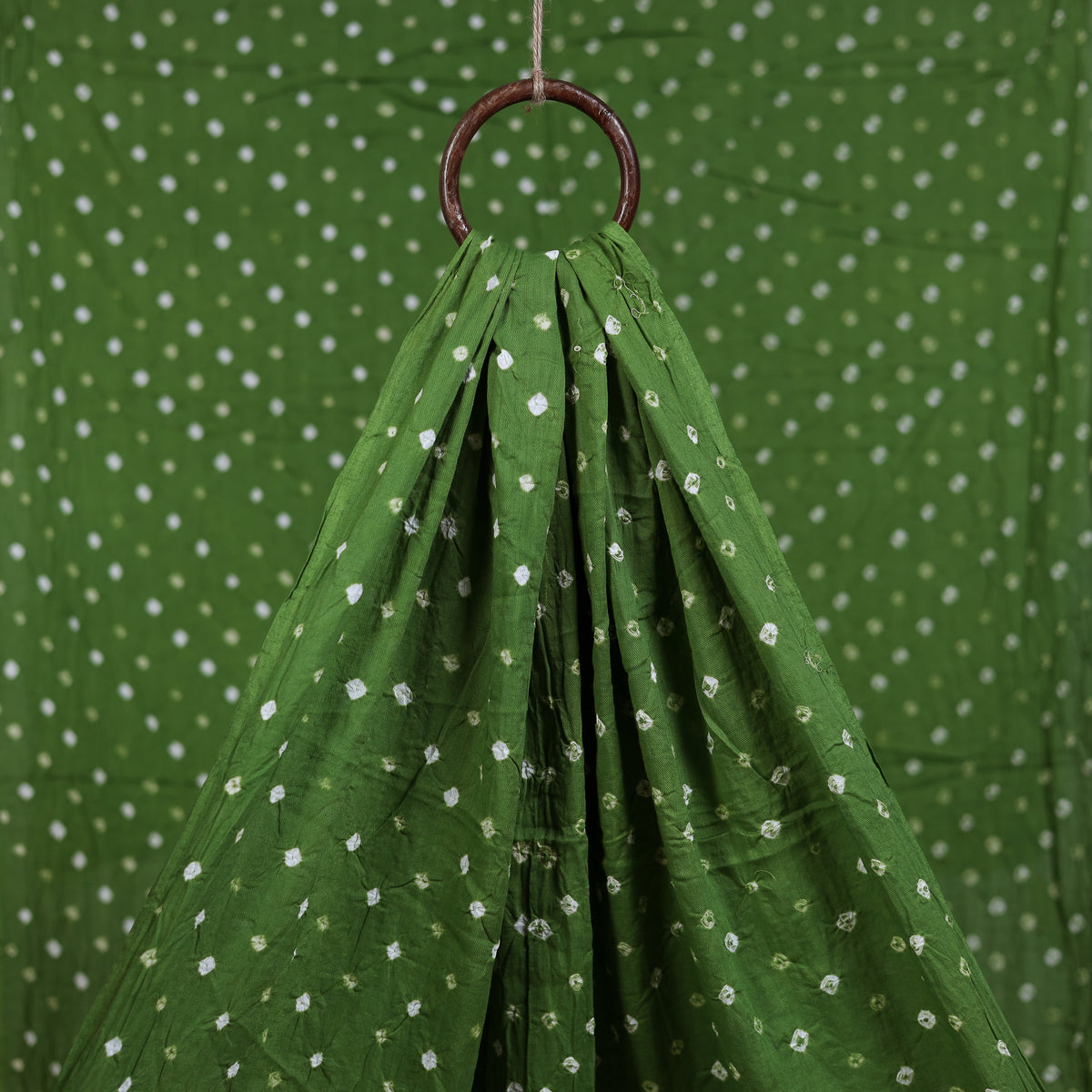 Kutch Bandhani Tie-Dye Cotton Fabric 16