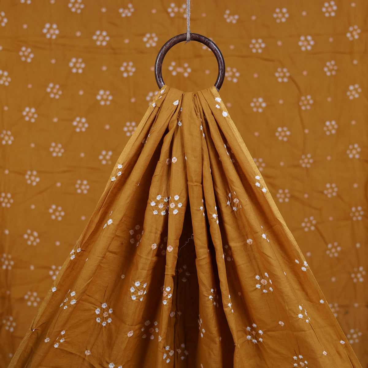 Kutch Bandhani Tie-Dye Cotton Fabric 07