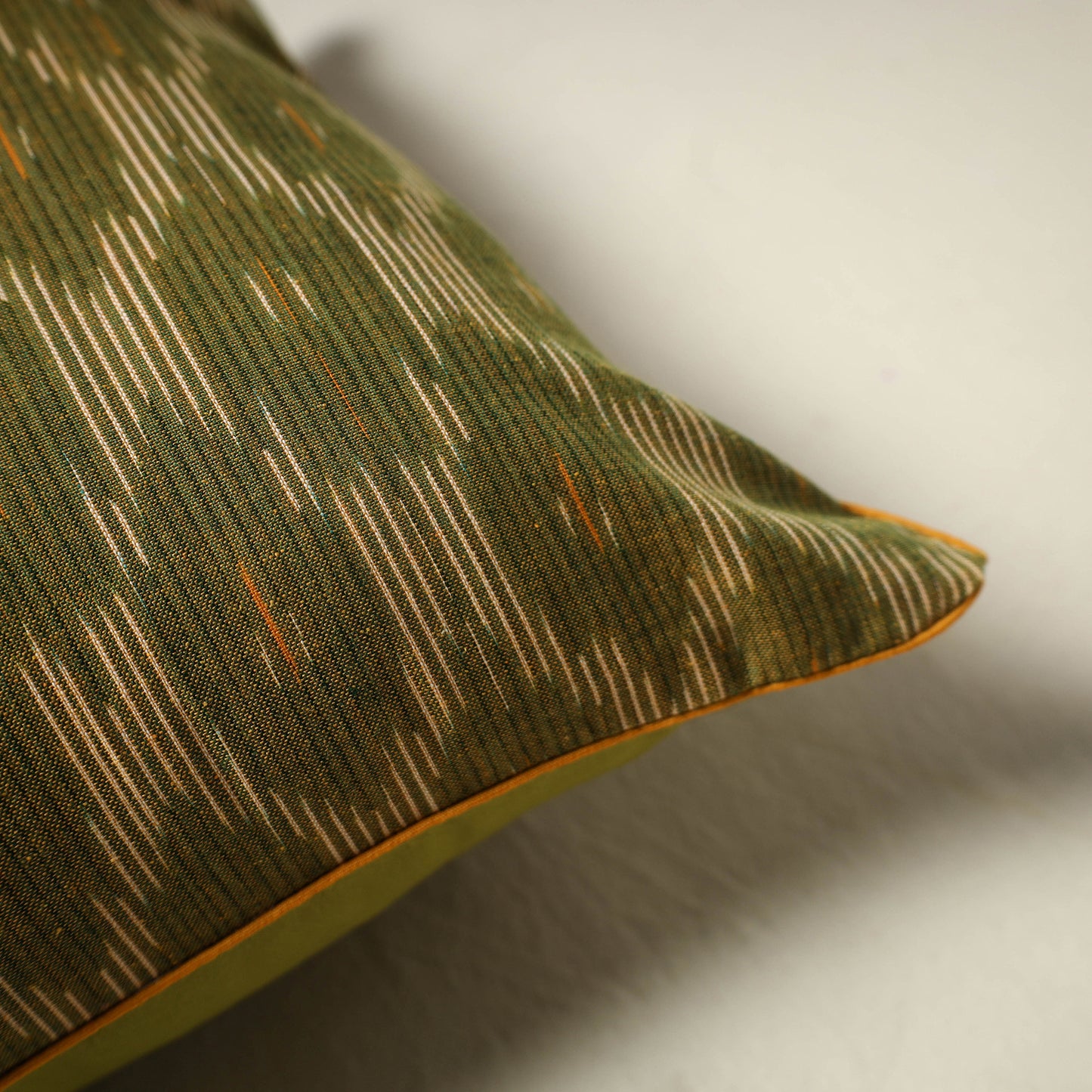 Pochampally Ikat Weave Cushion Cover (16 x 16 in) 12