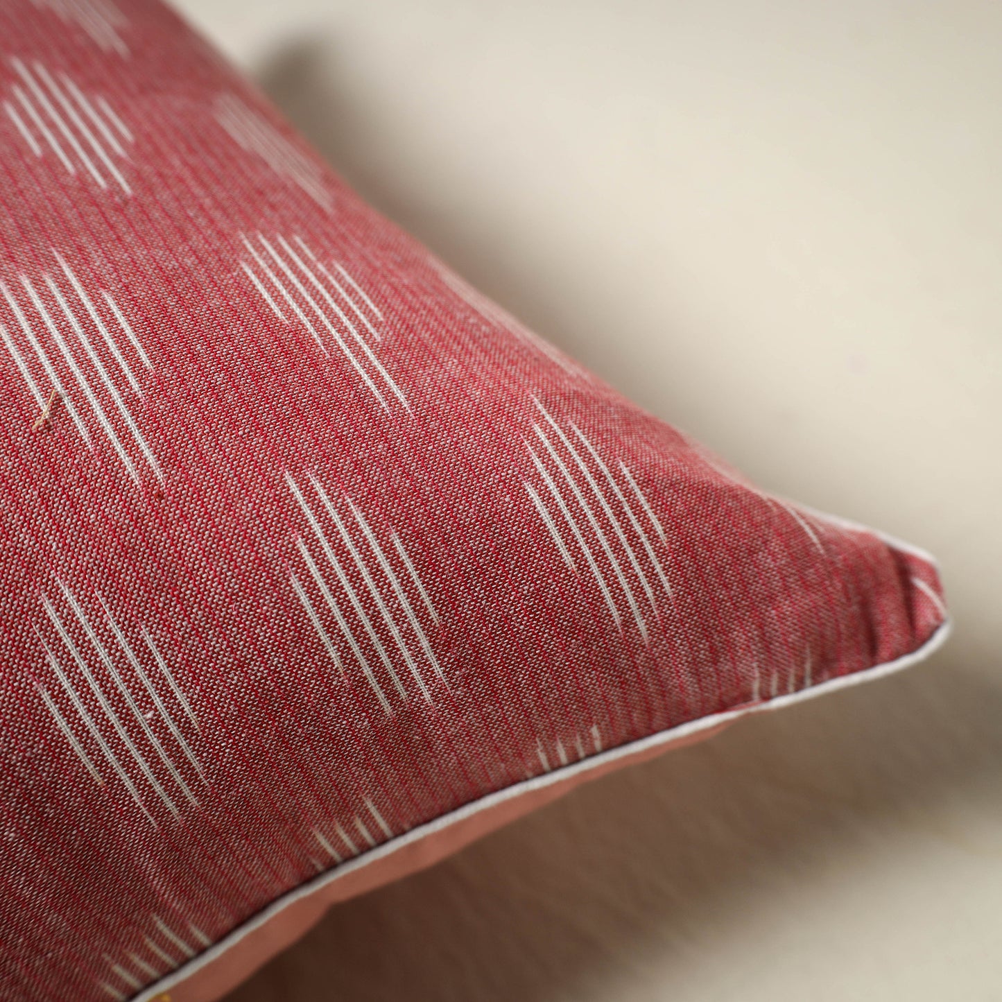 Pochampally Ikat Weave Cushion Cover (16 x 16 in) 13