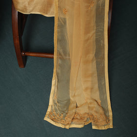 Hand Embroidered Muslin 3pc Unstitched Dress Material 26