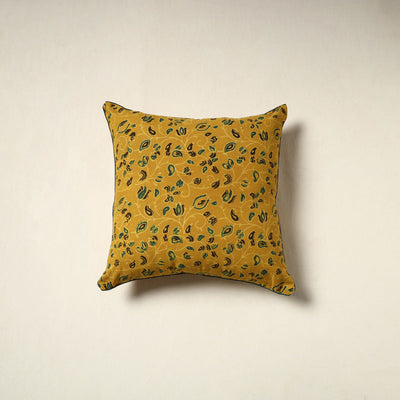 Ajrakh Hand Block Print Cushion Cover (16 x 16 in) 17