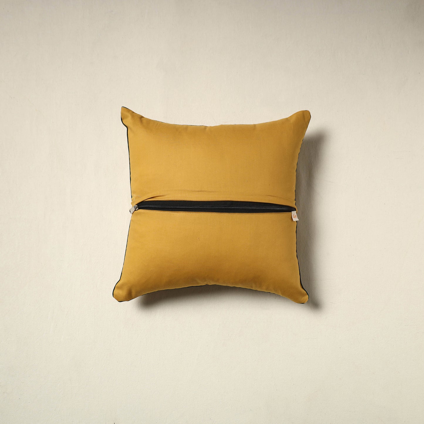 Ajrakh Hand Block Print Cushion Cover (16 x 16 in) 17