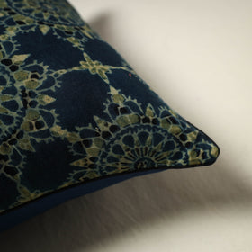 Ajrakh Hand Block Print Cushion Cover (16 x 16 in) 19