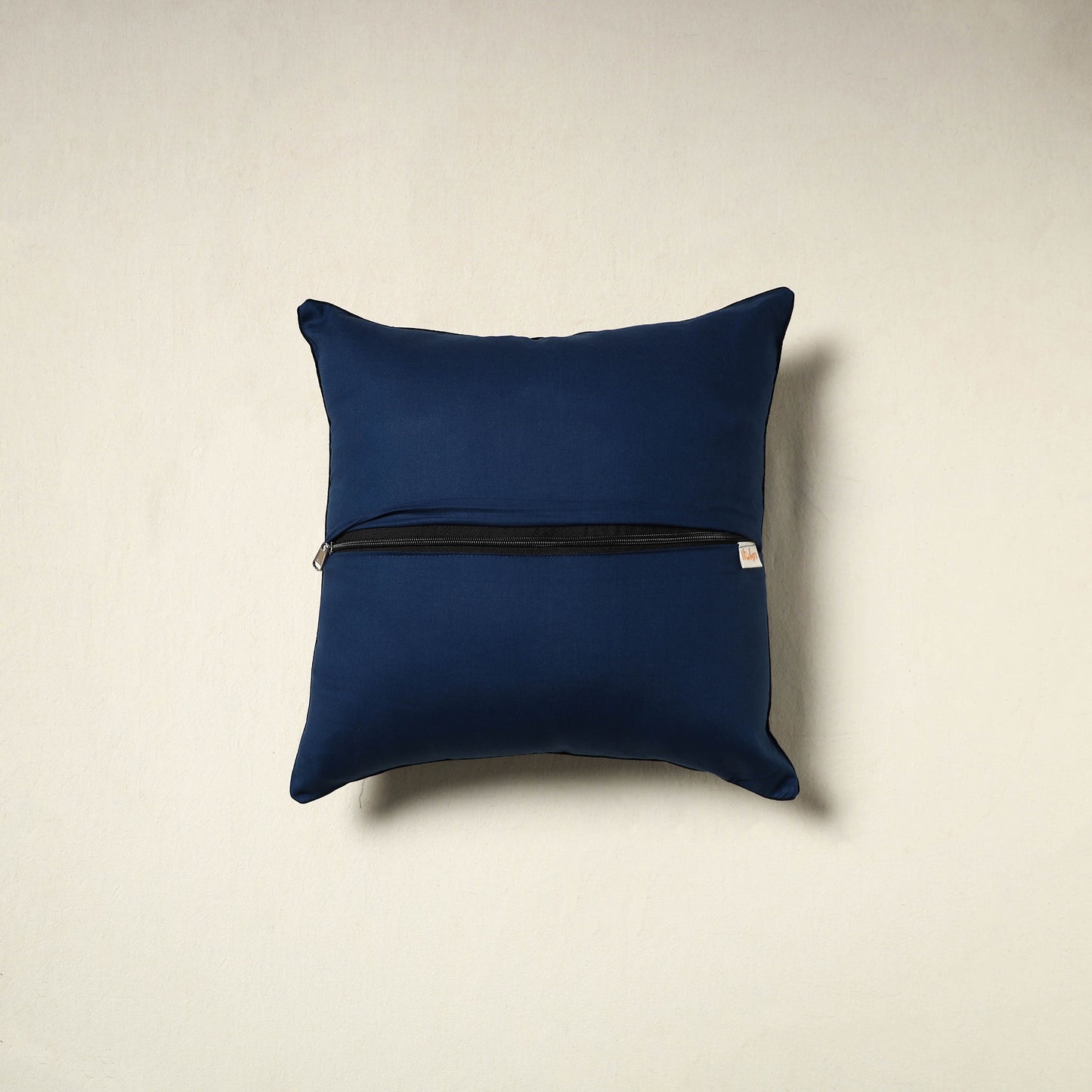 Ajrakh Hand Block Print Cushion Cover (16 x 16 in) 19
