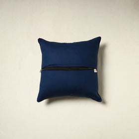 Ajrakh Hand Block Print Cushion Cover (16 x 16 in) 19