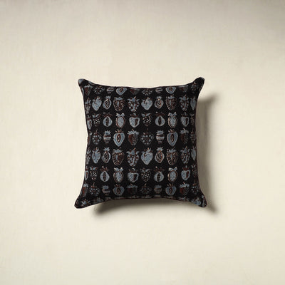 Ajrakh Hand Block Print Cushion Cover (16 x 16 in) 20