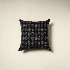 Ajrakh Hand Block Print Cushion Cover (16 x 16 in) 20
