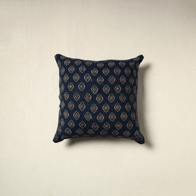 Ajrakh Hand Block Print Cushion Cover (16 x 16 in) 22