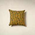 Ajrakh Hand Block Print Cushion Cover (16 x 16 in) 23