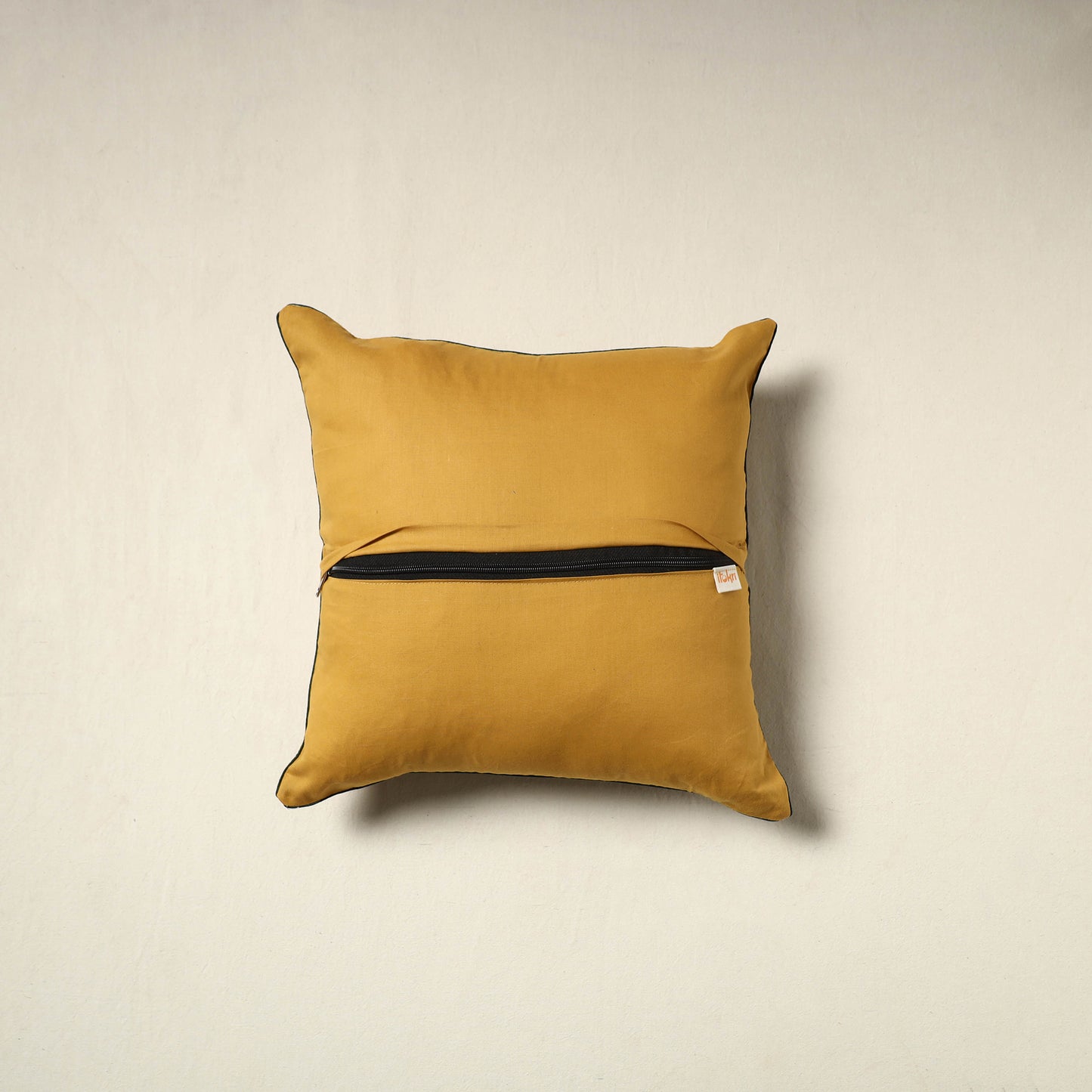 Ajrakh Hand Block Print Cushion Cover (16 x 16 in) 23