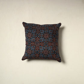 Ajrakh Hand Block Print Cushion Cover (16 x 16 in) 24