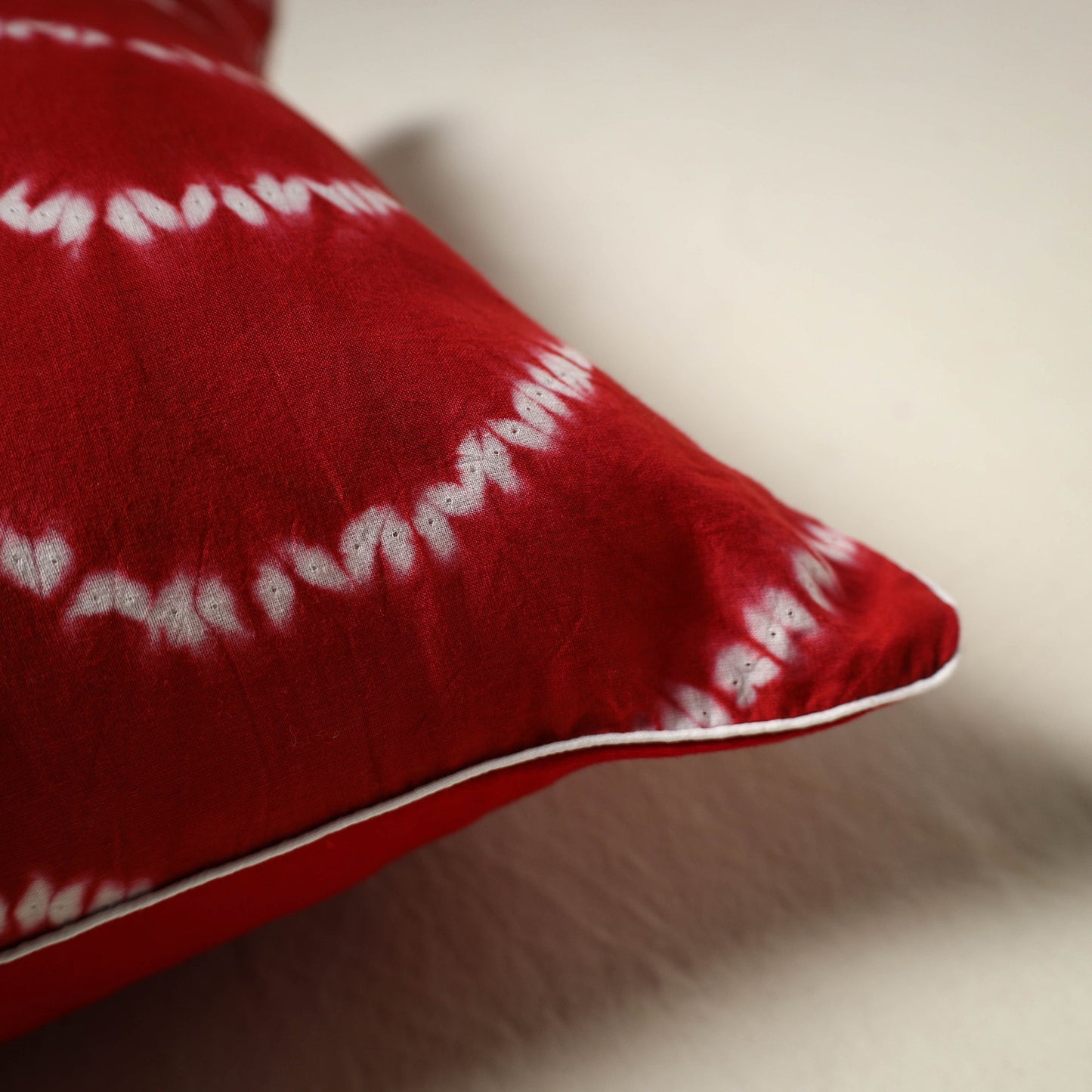Shibori Tie-Dye Cushion Cover (16 x 16 in) 25