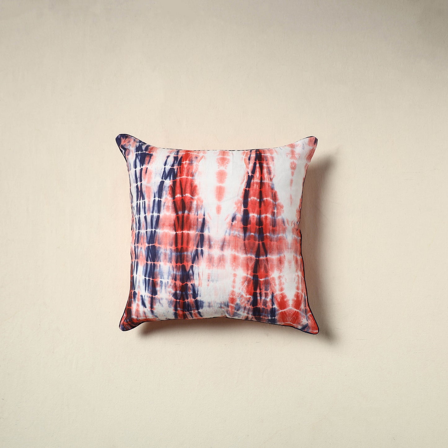 Shibori Tie-Dye Cushion Cover (16 x 16 in) 26