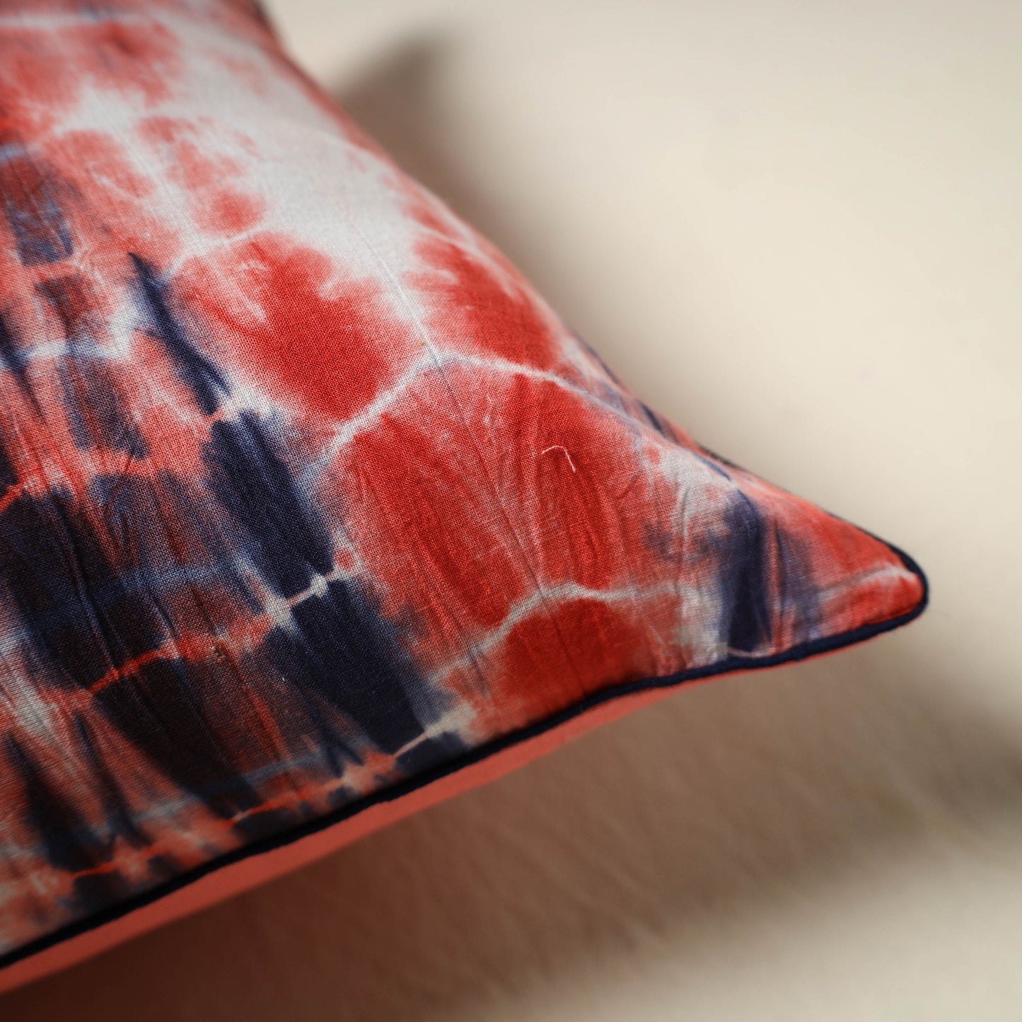 Shibori Tie-Dye Cushion Cover (16 x 16 in) 26