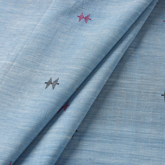 Srikakulam Jamdani Buti Pure Handloom Cotton Fabric 01