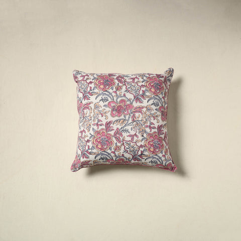 Sanganeri Hand Block Print Cushion Cover (16 x 16 in) 31