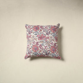 Sanganeri Hand Block Print Cushion Cover (16 x 16 in) 31