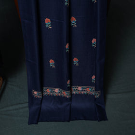 3pc Embroidered Wool Unstitched Dress Material Suit Set 79