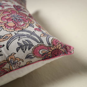 Sanganeri Hand Block Print Cushion Cover (16 x 16 in) 31