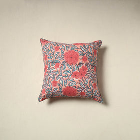 Sanganeri Hand Block Print Cushion Cover (16 x 16 in) 32