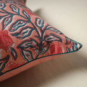 Sanganeri Hand Block Print Cushion Cover (16 x 16 in) 32