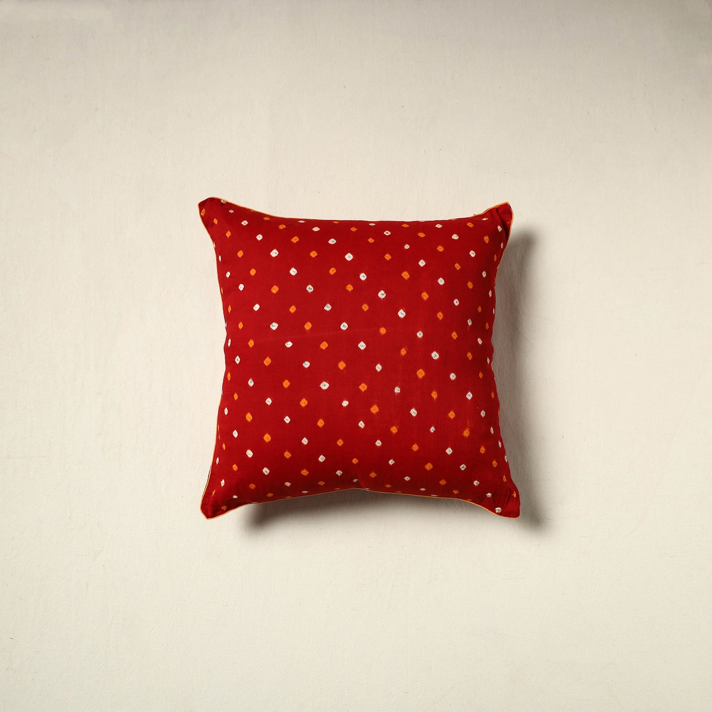 Bandhani Tie-Dye Cushion Cover (16 x 16 in) 33